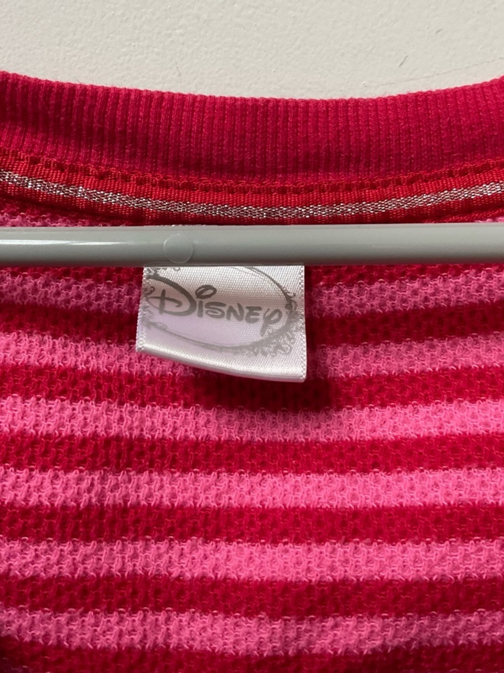 Disney Tinker Bell Pink Striped Henley - Picture 2 of 7